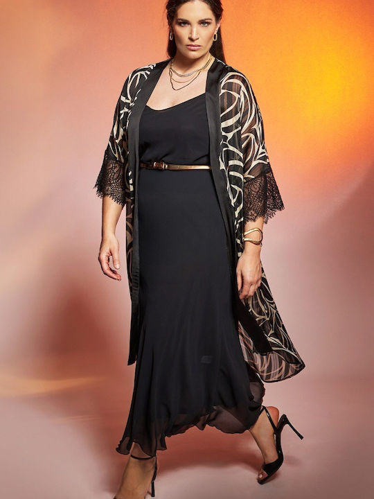 Summer Maxi Dress for Wedding and Christening Black