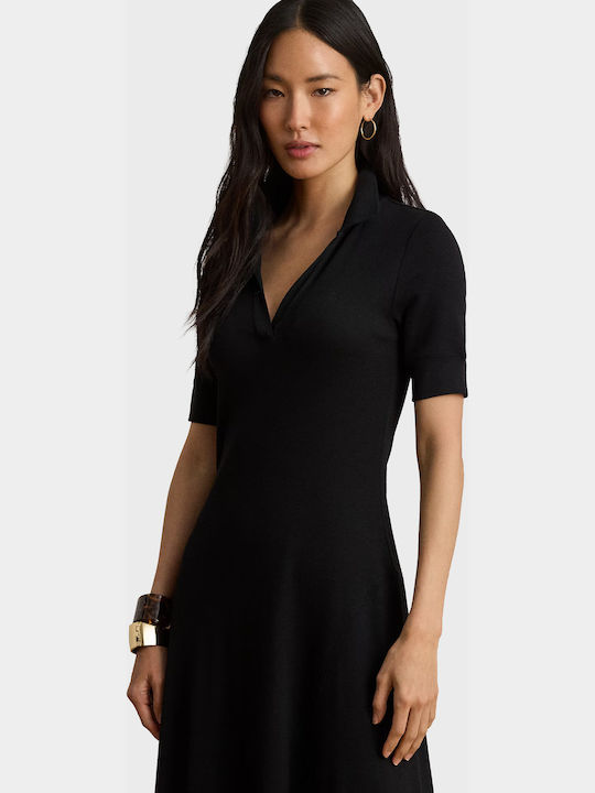 Midi Abendkleid Schwarz