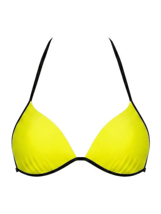 Bikini Bra With Padding Yellow