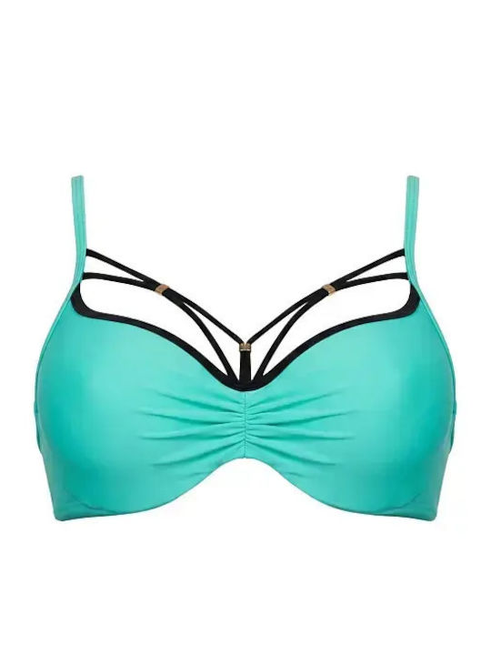 Bikini Bra Green/Navy