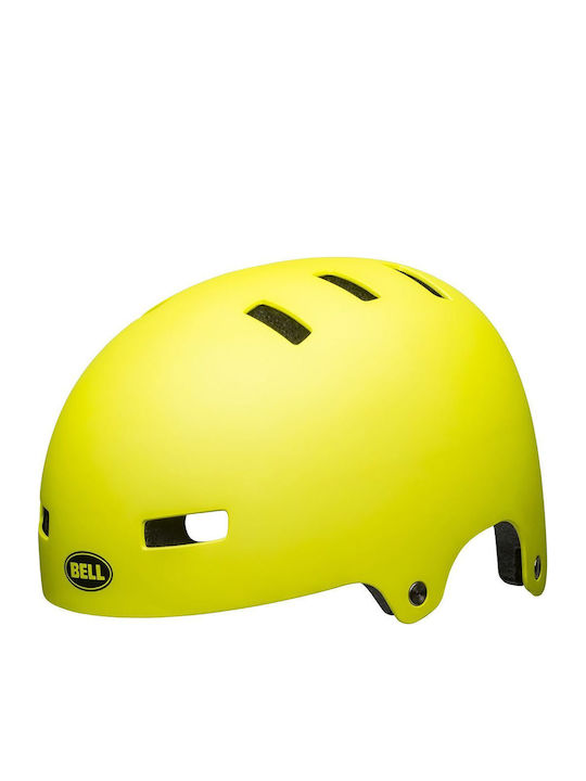 Bell Local Cască de bicicletă BMX Galbenă