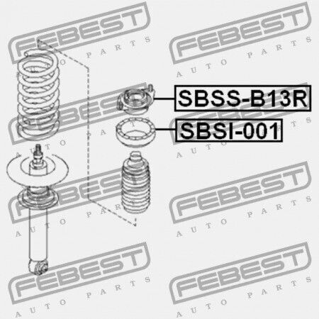 Βάση Πίσω Αμορτισέρ Subaru Impreza G11 2000.02-2007.04 Jp 20370-ag000
