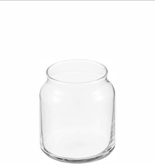 SteweHome Set of 3 General Use Glass Purple Vases 1400ml