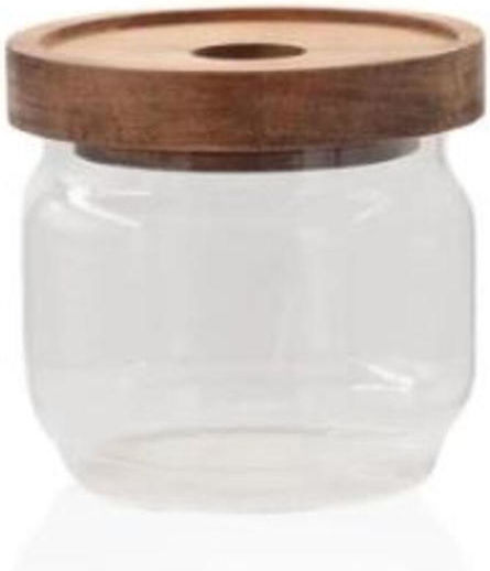 SteweHome Set of 16 General Use Glass Orange Jars with Lid 1000ml