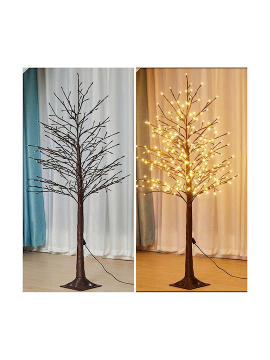 Brad de Crăciun Slim 180ec. cu Iluminare LED Alb