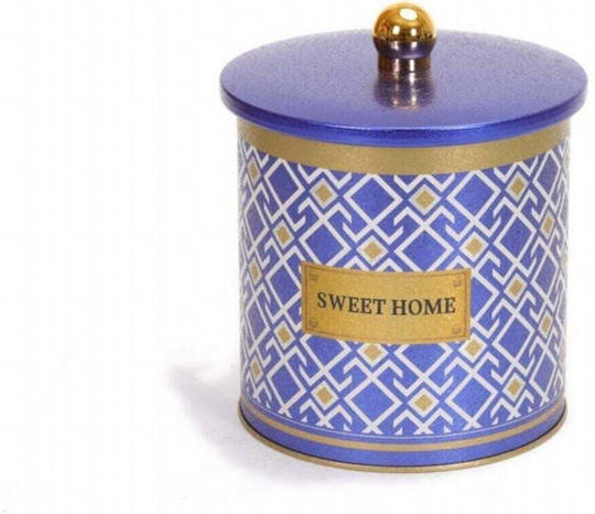 SteweHome Jar for Coffee / Tea / Sugar with Airtight Lid Metallic Purple 2400ml