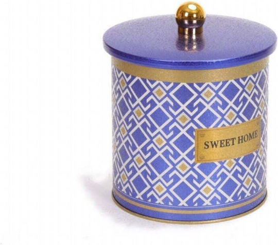 SteweHome Jar for Coffee / Tea / Sugar with Airtight Lid Metallic Purple 2400ml