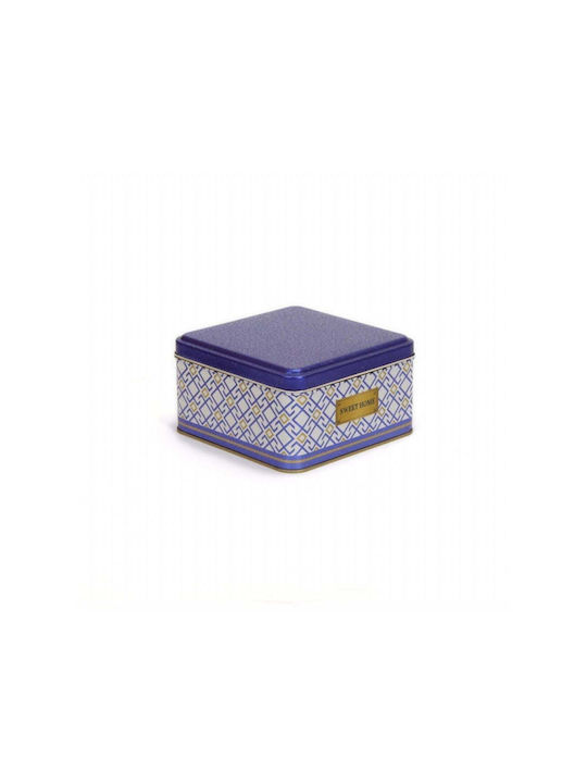 SteweHome General Use Vase with Lid Metallic White 16x16cm