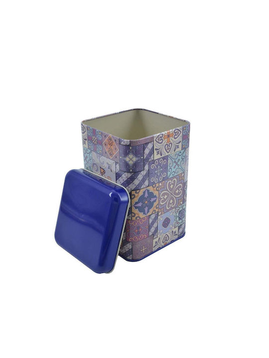 SteweHome General Use Vase with Metallic Purple Lid 1900ml