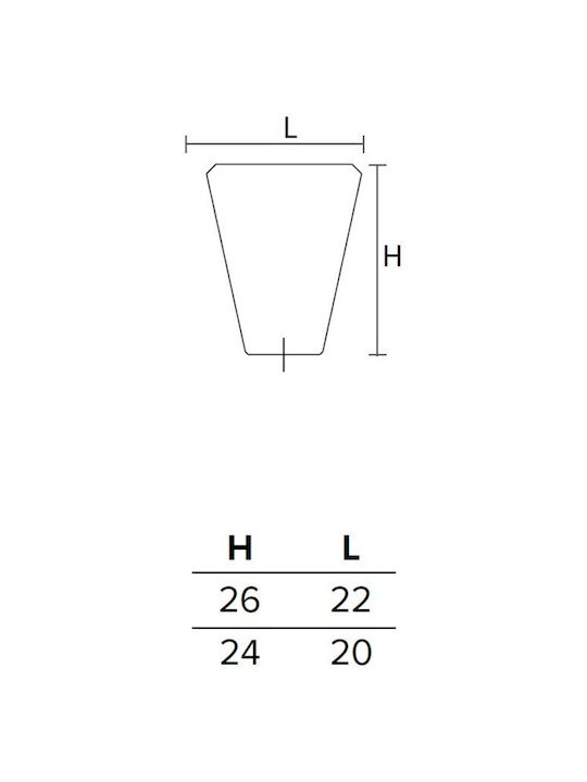 Convex Matt Möbelgriff aus Metall Matt Schwarz Φ22mm