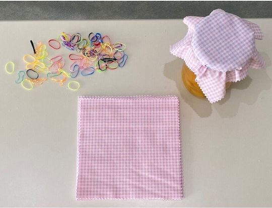 SteweHome Fabric Pink Placemats 25 Pieces