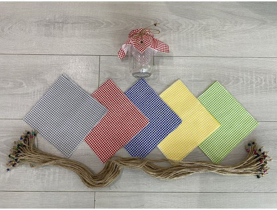 SteweHome Seturi De Masă Din Paie Maro 17x17cm 50 Bucăți