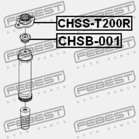 Rulment Amortizor De Șocuri Spate Chevrolet Aveo Sedan 2004-2006 Mex 96456715