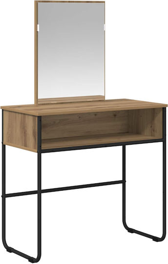 Schreibtisch Artisan Holz Eiche 81x40x131cm