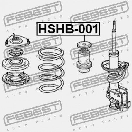 Капак за Преден Абсорбатор на Удари + Предпазител Honda CR-V RD5 2002-2006 EU 51722-S7A-014