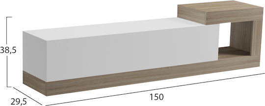 Essenza Επιτοίχιο 150x29.6x38.6εκ. Essenza Επιτοίχιο 150x29.6x38.6εκ.