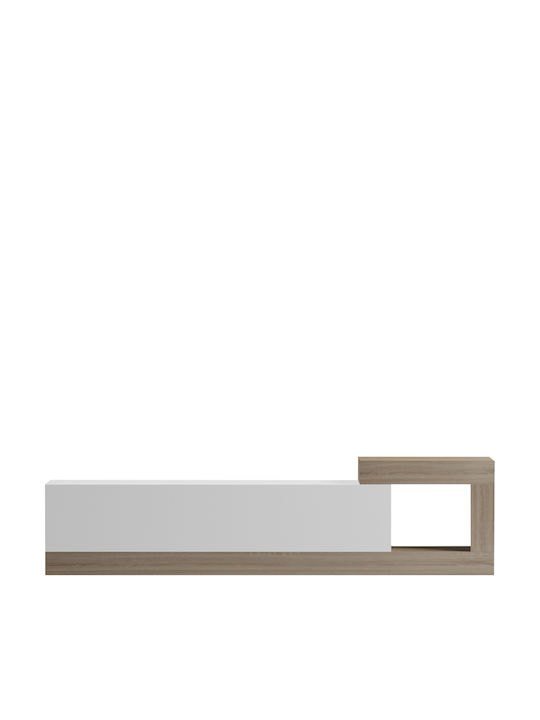 TV Stand Essenza Sonama/White L150xW29.6xH38.6cm