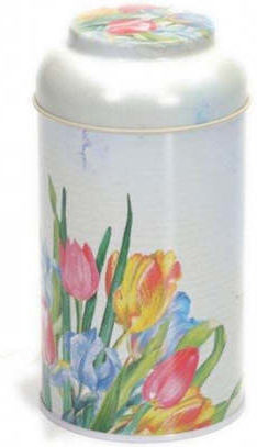 SteweHome Spice Jar Metallic White