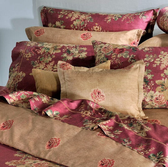 Down Town Home King Size Set 3 Pieces 270x245cm Red Down Town Home King Size Set 3 Pieces 270x245cm Red