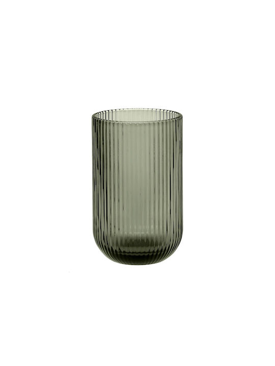 Cryspo Trio Noris Smoke Water / Whiskey Glass Set in Green Colour Goblet 350ml 24 Pieces