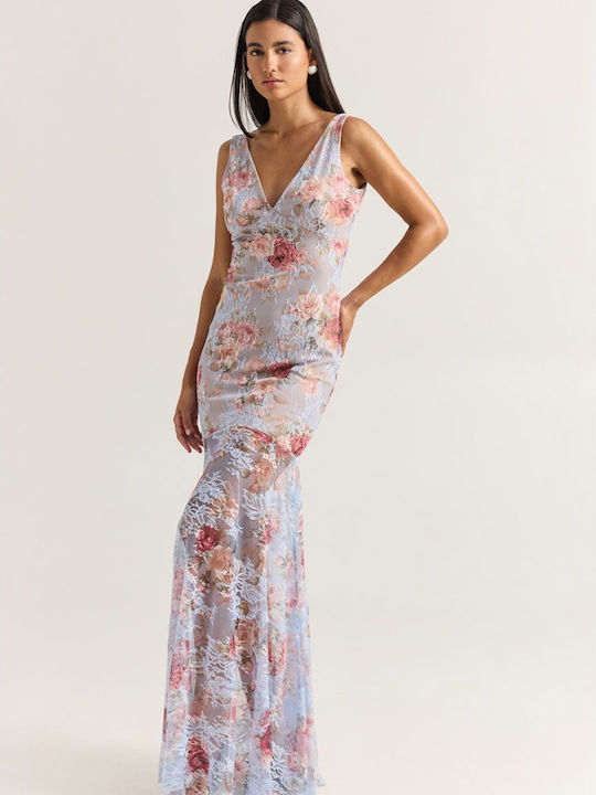 Summer Maxi Dress Light Blue