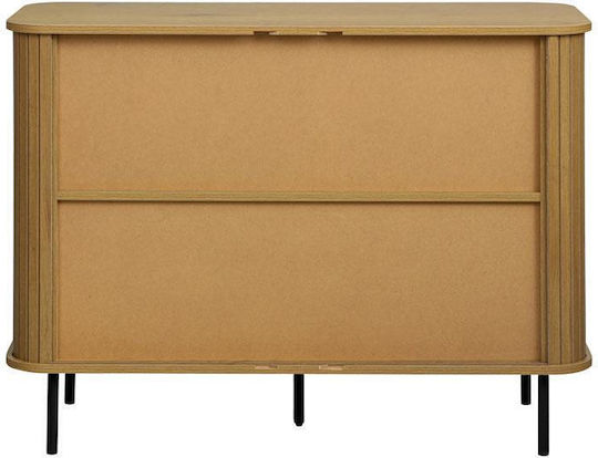 Μπουφές από Μέταλλο Μαυρο 120x40x75cm