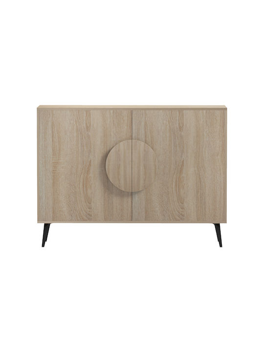 Буфет Savore от Дърво и Метал Черни 110x35.5x82cm