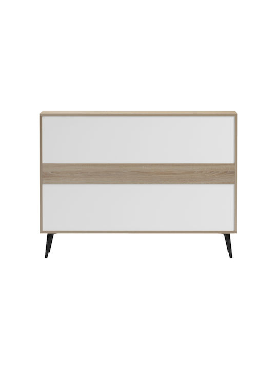 Μπουφές Savore από Ξύλο & Μέταλλο Γκρι 110x35.5x82cm