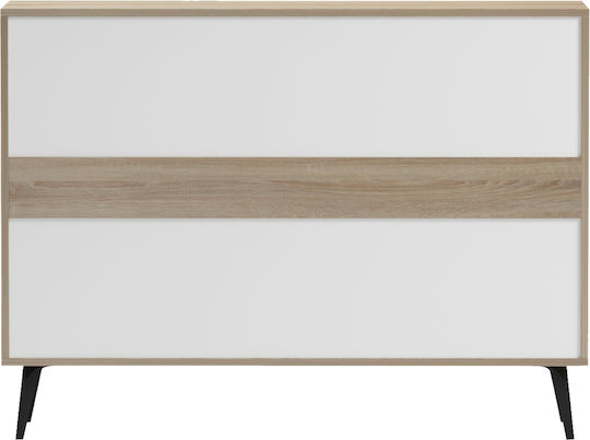 Буфет Savore от Дърво и Метал Черни 110x35.5x82cm