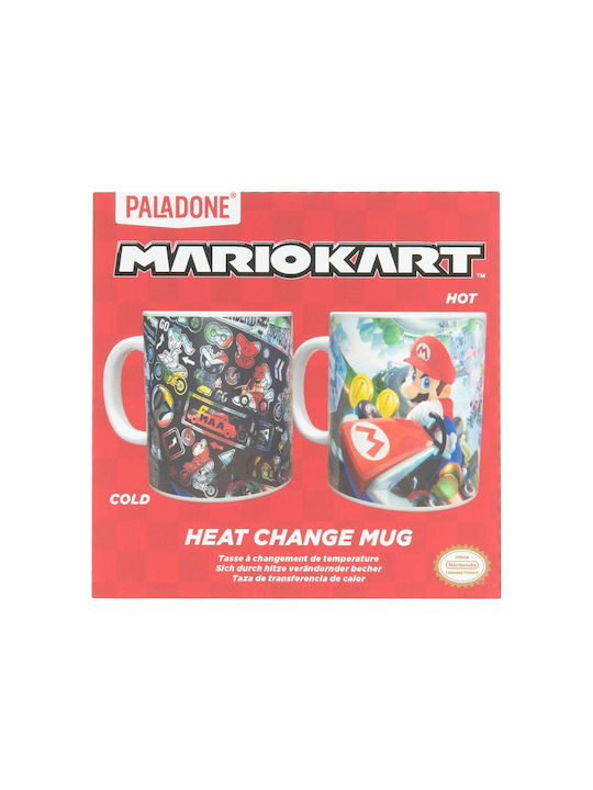 Paladone Mario Kart Heat Change Κούπα Κεραμική 315ml