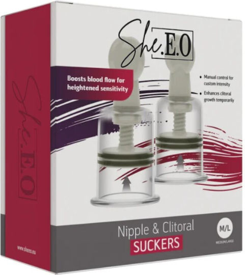 She.E.O Clitoral & Nipple Suction Device