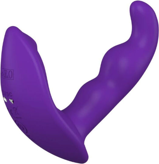 She.E.O Plug Anal Cu Funcție Wireless Și Vibrație Module Violet