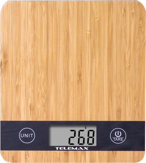 Telemax Ψηφιακή Ζυγαριά Κουζίνας έως 5kg