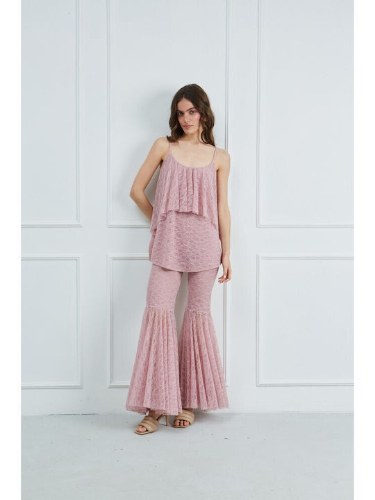 Women's Flared Pantaloons in Rotten Apple