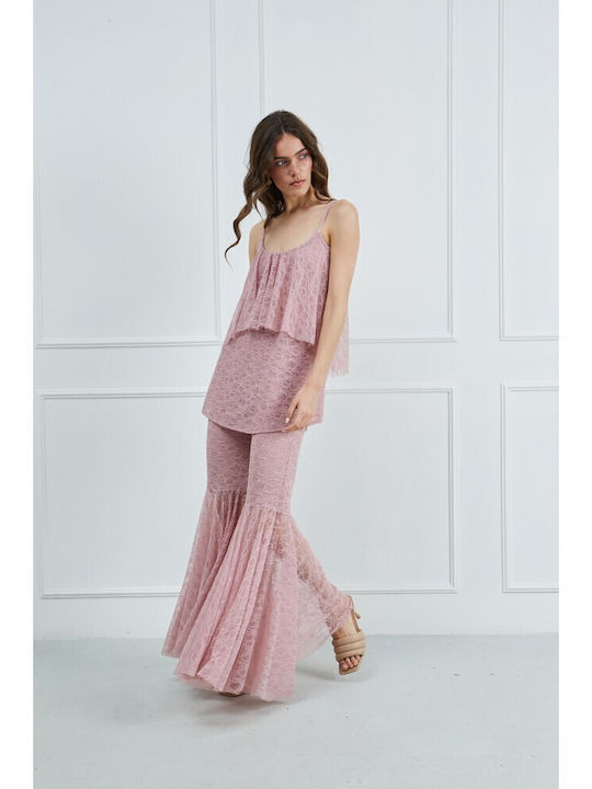 Women's Flared Pantaloons in Rotten Apple