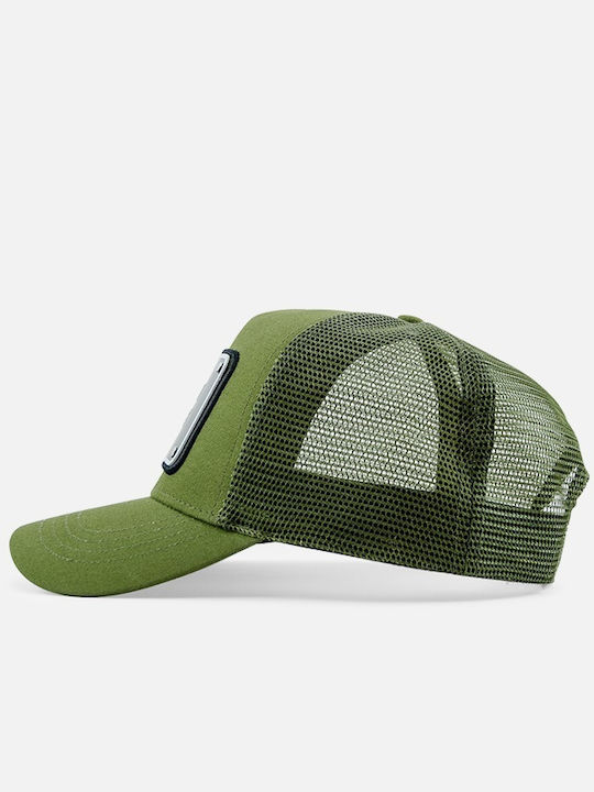 Winners Don't Make Excuses Green Jockey Cap Metal Patch John Hatter & Co