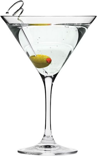 Krosno Set Pahare Martini / Cocktail Cu Picior Cristaline 240ml 6 Bucăți