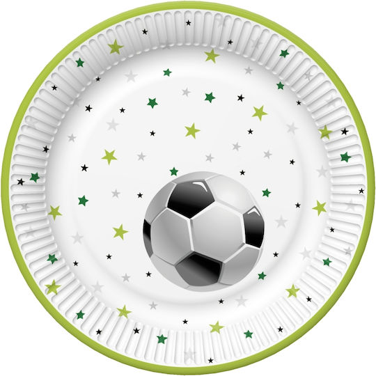 Set Plates Cups Napkins Football