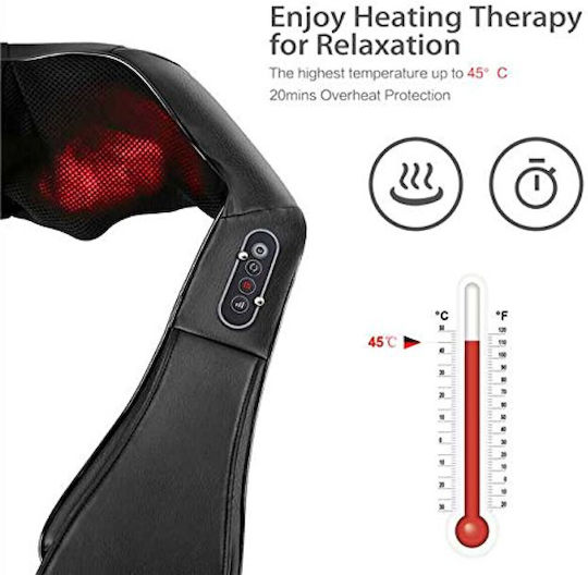Songen Massage Shawl Shiatsu Massage Heated 3D Pillow OEM