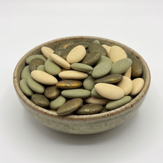 CHatzigiannakis Bijoux Supreme Sugared Almonds in Standard Shape with Chocolate Flavour Multicolour 1000gr