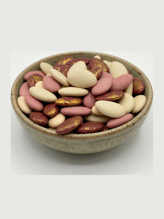 CHatzigiannakis Bijoux Supreme Sugared Almonds in Standard Shape with Chocolate Flavour Multicolour 4000gr