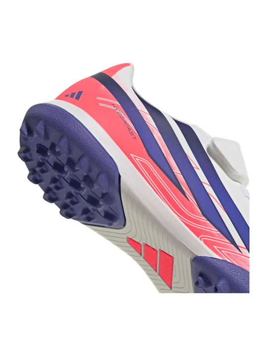 F50 Hyperfast Club TF Παιδικά Ποδοσφαιρικά Παπούτσια με Σχάρα Λευκά