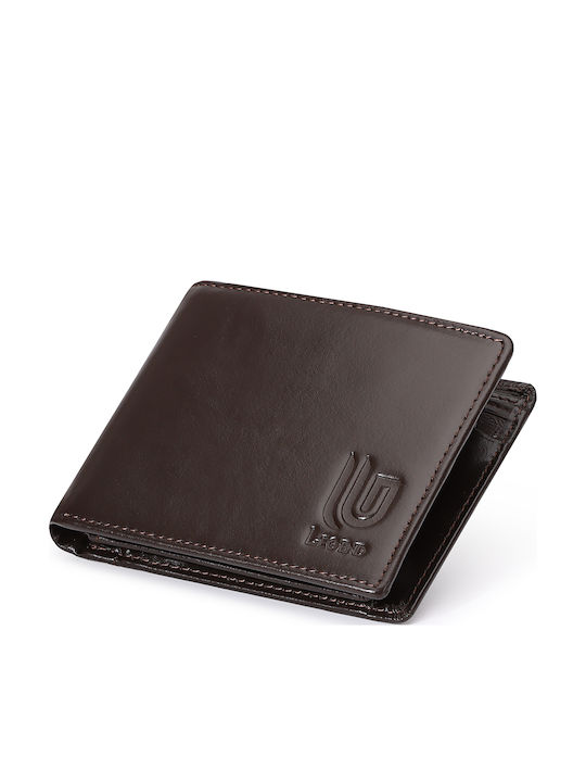 Leder Herrenbrieftasche mit RFID Braun