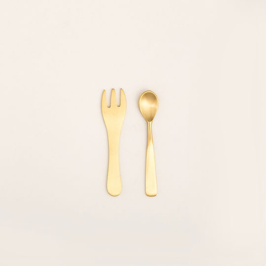 SteweHome Set Aus 2 Stück Dekorative Elemente Messing Matt Gold Oberfläche Gold