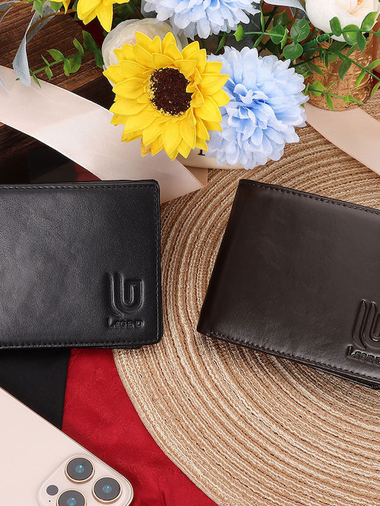 Leder Herrenbrieftasche mit RFID Braun