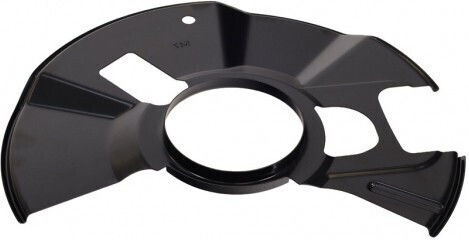 Mazda 2 III 07 Vorderseite Linke Bremsscheibe Schutzschild