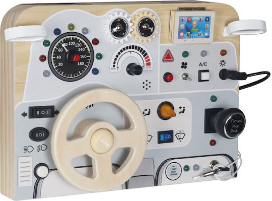 Wooden Vehicle with Music and Sounds