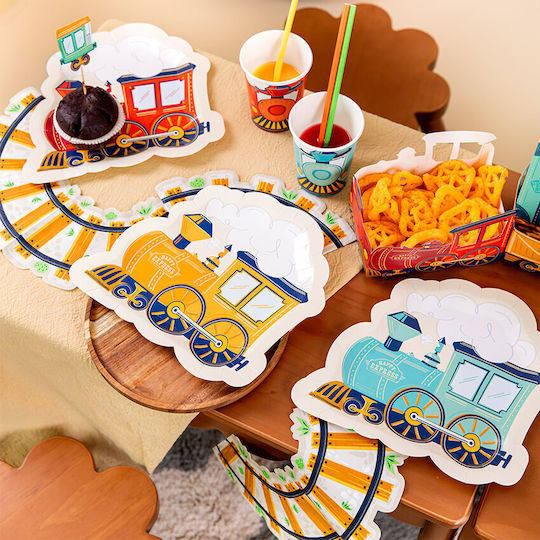 Papierplatten Happy Express 6Stücke