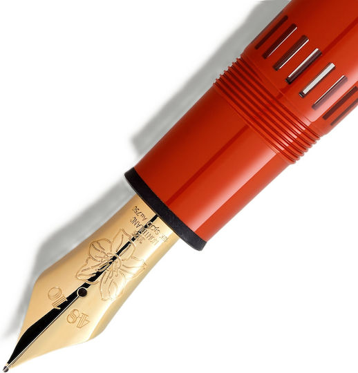 MontBlanc Writing Pen Set Red with Red Ink