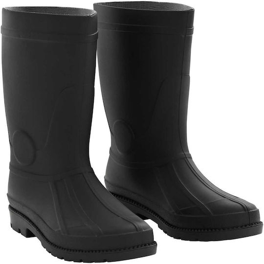 Cizme de ploaie PVC Mărimea 41 Negru 42043470 Negru